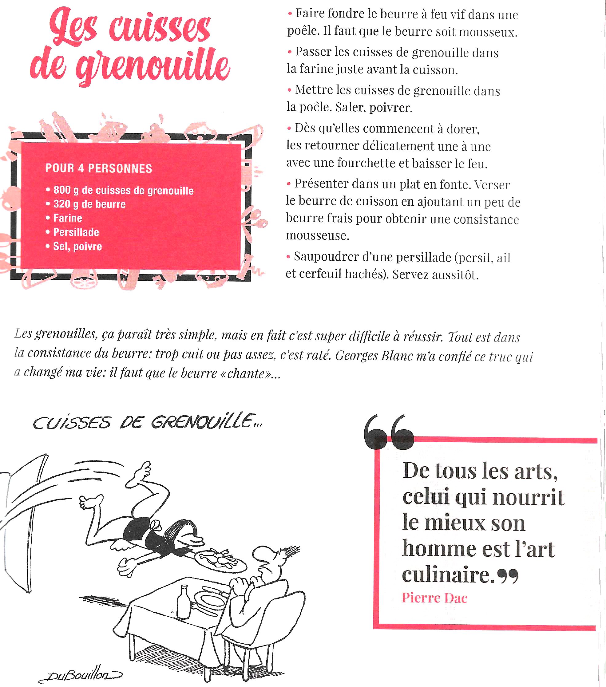 Dessins pour "L'almanach gourmand" de Laurent Gerra